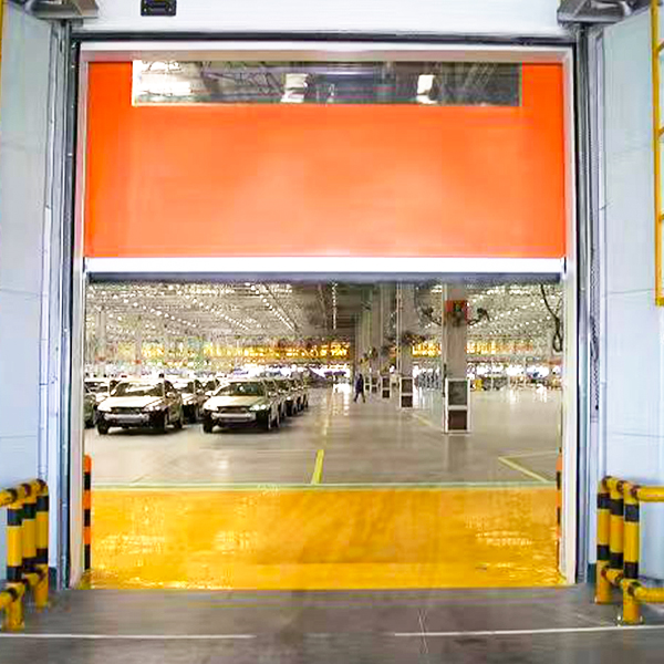 Porta ad avvolgimento rapido in tessuto